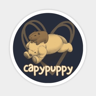 Capybara Puppy Dog Love Magnet